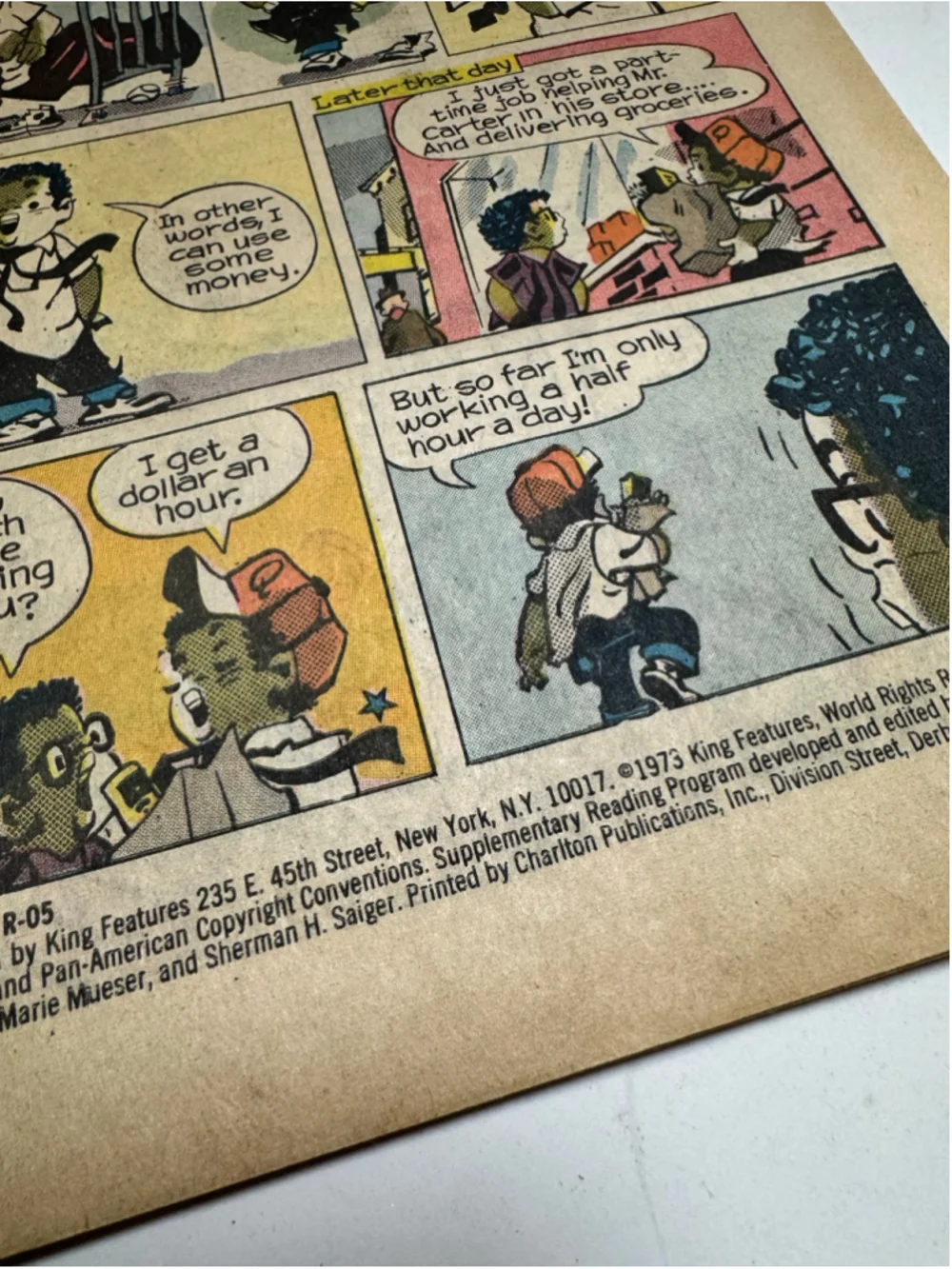 QUINCY R-05 with LITTLE GUY and HENRY 1973 comic book